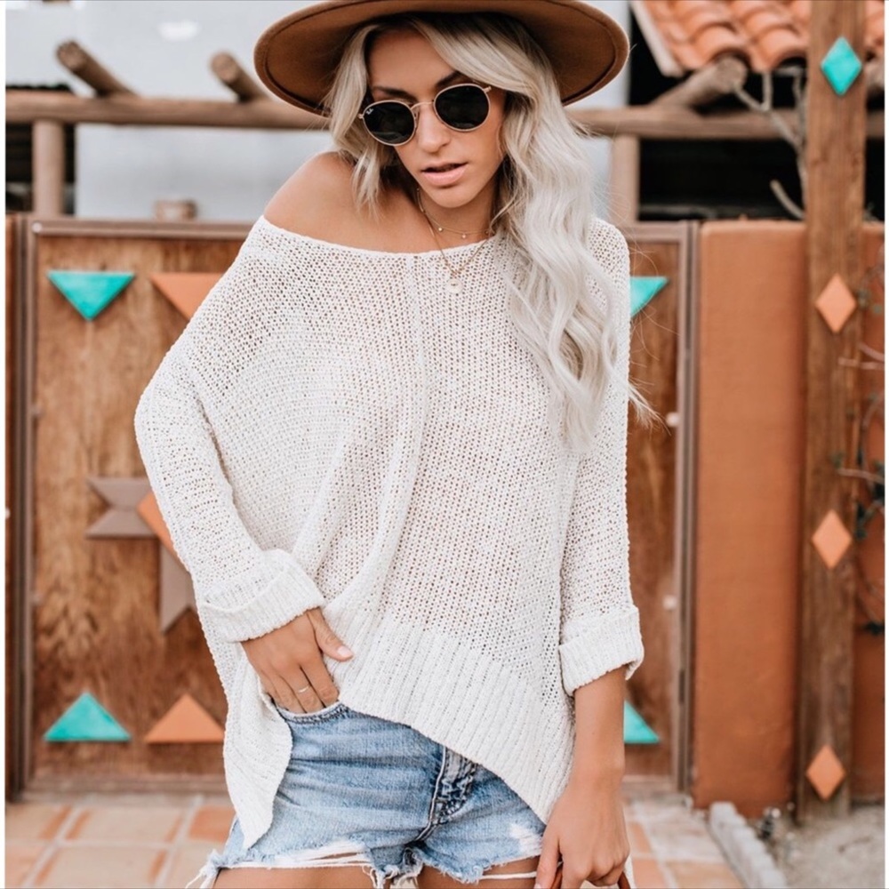Lightweight Soft Luxe Knit Sweater - Picture 4 of 4